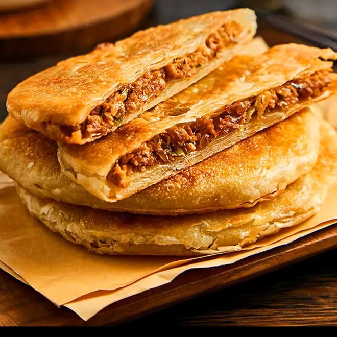 Chinese Pie Pan-Frying